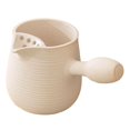 thumbnail image 1 of Tetera de cerámica, tetera de , tetera portátil, tetera individual de para cocina, casa de té, senderismo, pícnic al aire libre , altura 11cm, 1 of 8