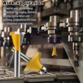 thumbnail image 4 of 12pcs 6.35mm 1/4 Inch Tungsten Carbide Angle Cut-off Bit With Wrench, 4 of 5