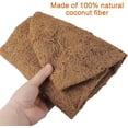 thumbnail image 4 of 2 Pack Trough Coco Liner Fiber Replacement for Planters, Half Moon Coconut Coir Planter for Window Box,Hanging Trough Planter, Garden Flower Vegetables Pot, Fence Flo (24inch), 4 of 8