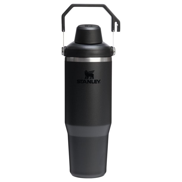 Vaso Stanley IceFlow 2.0 Fast Flow con mango de 900 ml, color negro