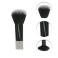 thumbnail image 3 of Conjuntos de Brochas de Maquillaje Livianas Únicas para Viajes de Negocios con Mango de Goma Negra y Tubo de Aluminio, 3 of 5