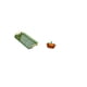 thumbnail image 5 of Bandeja para servir,Bandeja rectangular para servir en la cocina con asa,Plato de dulces,Dulcero de cristal con tapa,tarro de caramelos decorativo,para mesa de dulces,escritorio de oficina,mesa, 5 of 8