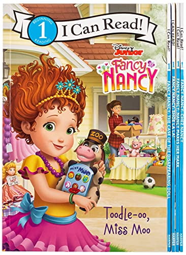 Pre-Owned Disney Junior Fancy Nancy: A Fancy Reading Collection: 5 I Can Read Paperbacks! (I Can Read Level 1) Paperback
