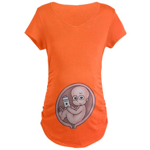 CafePress - Eviction Notice Maternity Dark T Shirt - Maternity Dark T-Shirt