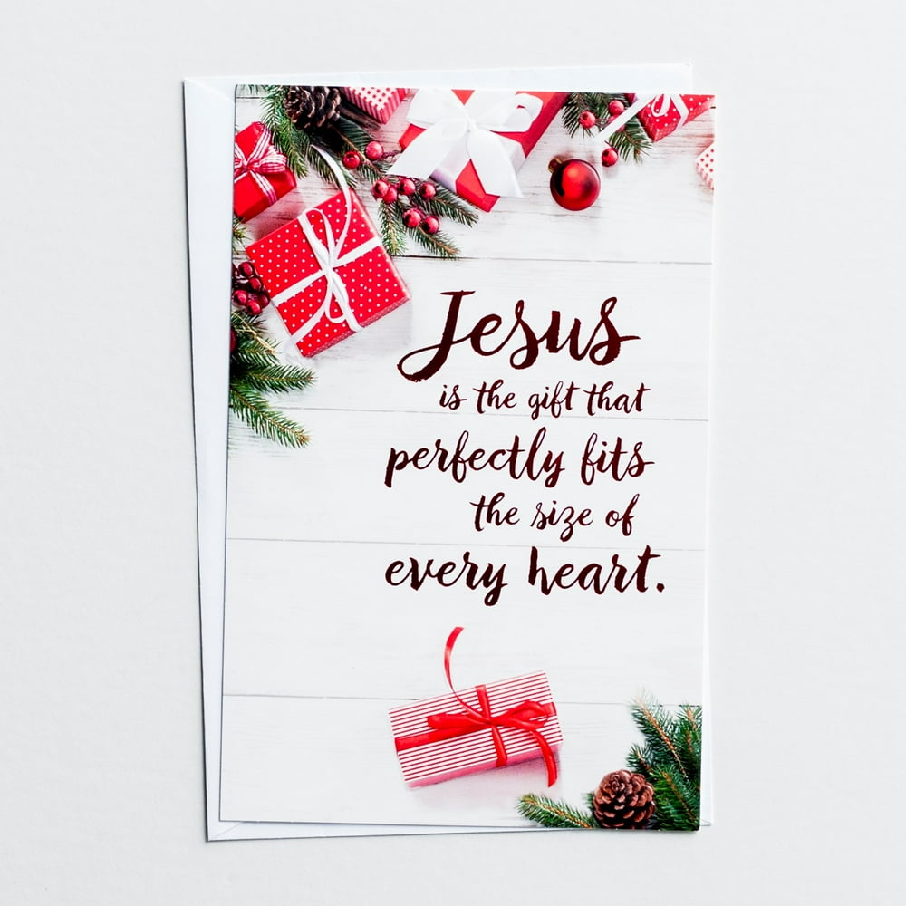 DaySpring, Jesus Is the Gift, 50 Christmas Boxed Cards, KJV Walmart