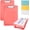 Pink, variant on 2 Pack Clipboards with Storage, High Capacity Nursing Clip Boards 8.5x11 with Pen Holder, Plastic Folder Size 13.4" x 9.4"(Transparent)