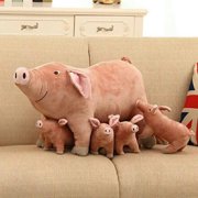 BESTSKY Kawaii Stuff,25cm Cute Pig Shape Pig Stuffed Animal,Soft Fabric Plush Filling Anime Plush