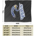 thumbnail image 3 of Cornerstone Aa University Logo Fleece Blanket, Very Soft Microfiber Flannel Blanket for Couch Warm and Cozy for All Seasons, 3 of 6