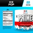 thumbnail image 2 of PRIME Rapid Rehydration Ice Pop Electrolyte Powder, Sugar Free, 6 Gallon Tub, 2 of 9