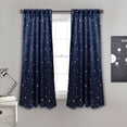 thumbnail image 3 of Lush Decor Star Blackout Window Curtain Panel Pair, 84-inches in L, 3 of 6