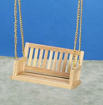 dollhouse porch swing