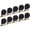 Black, variant on TLGREEN 10 Pack 1" x 20' Heavy Duty Ratchet Straps, 1760lbs Break Strength, Orange