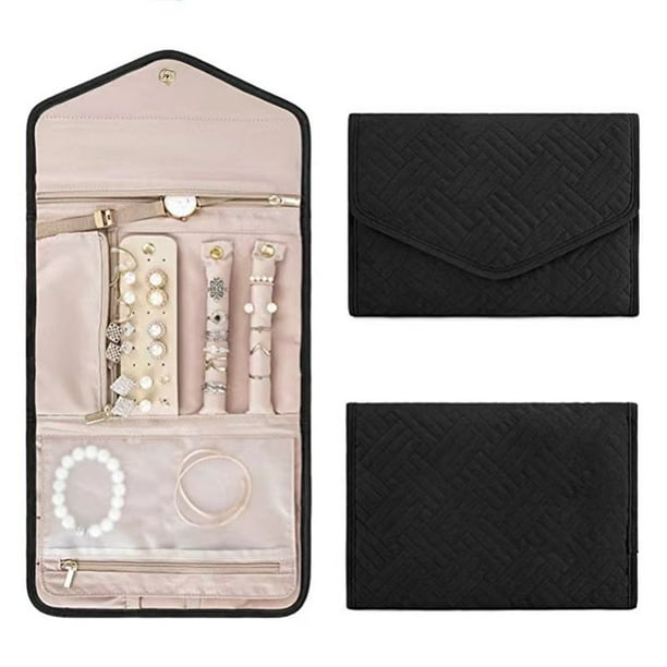 Bolsa de compras multiusos, multifuncional, para guardar collares, pendientes, joyas, portátil, para viaje, para el hogar