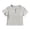 Grey, variant on Mercatoo Boys 2 Piece Outfits Linen Short Sleeve Shirt Matching Shorts Set for Kids Toddler Summer Beach Vacation Clothes Sets