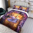 thumbnail image 3 of Isabella Encanto Conjunto de sábanas temático, trío de piezas, cómodo y amigable con la piel, diseño único, regalo de decoración para el hogar para familiares, amigos y fans,173cm *218cm, 3 of 6