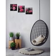 thumbnail image 3 of Spa Decor Zen Decor 3 Panel Spa Stone and Rose Flowers Still Life Zen Canvas Print Spa Pictures Prints on Canvas for Home Office Kitchen Wall Decor Stretched and Framed Each Panel 16x16inch, 3 of 6