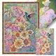 thumbnail image 1 of Punto Cruz Colibrí Con Algodón Ecológico 11CT Bordado 40x60cm, 1 of 9