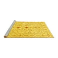 thumbnail image 2 of Ahgly Company Machine Washable Indoor Rectangle Persian Yellow Traditional Area Rugs, 3' x 5', 2 of 4