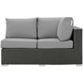 thumbnail image 3 of Modway Sojourn Outdoor Patio Sunbrella® Right Arm Loveseat, Multiple Colors, 3 of 3