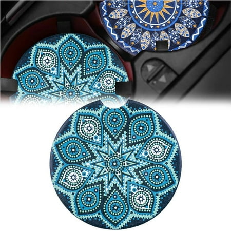 

Absorbent Ceramic Coasters Coffee Pads Easy to Disassemble And Clean Car Cup Holder Coasters