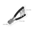 thumbnail image 2 of FONDOTIN 1Pcs Badminton Stringing Clamp Zinc Alloy Material for Racquet Sports Enthusiasts Simple and Portable, 2 of 8