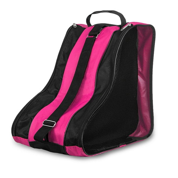 Estuche para patines Irfora 3 capas de bolsa de transporte transpirable para patines para niños Patines en línea Patines de hielo