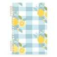 thumbnail image 2 of Lemons on Plaid Notebooks 2 Pcs 1-subject Journal 60 Sheets A5 College Ruled Paper Detachable Ring 8.3"x5.7", 2 of 8