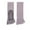 Purple, variant on Women Pilates Indoor Athletic Fitness Dancing Split Toe Floor Mid Tube Socks Five Toe Yoga Footwear Comfort Black