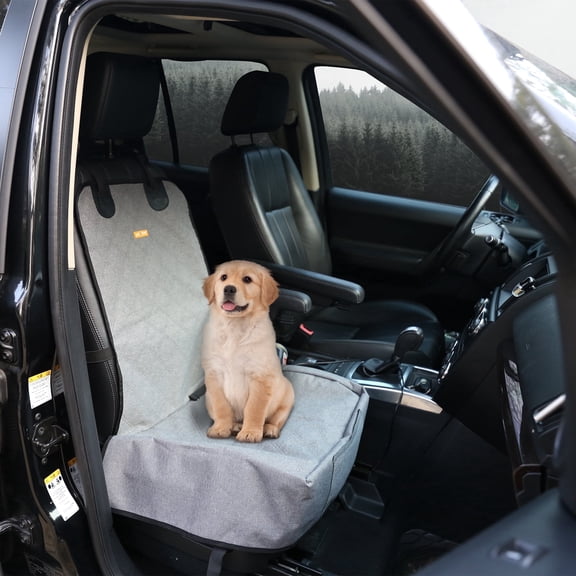 Petfield Front Seat Dog Cover for Car Truck SUV - Waterproof Non-Slip Washable Pet Protector