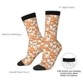thumbnail image 4 of Logiee Corgi Animal Print Adult Socks for Men & Women,Calf Socks, Ankle Socks,Boots Socks,Breathable Casual Sock,Unisex Crew Socks, 4 of 6