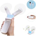 thumbnail image 1 of Mini Handheld Fan Portable Fan Double Head USB Fan Foldable Mini Fan Rechargeable Quiet Personal Hand Fan Battery Travel Hand Fan, 1 of 4