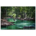 thumbnail image 1 of Picture-Tiles.com: River Ceramic Tile Wall Mural WAL500908-64M. 36"W x 24"H using (24) 6" x 6" Ceramic Tiles-Satin Finish, 1 of 3
