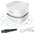thumbnail image 1 of Mini Aspirador de Mesa Aspirador de Escritorio Inalámbrico Portátil Mini Aspirador de Polvo de Escritorio de Mano Recargable por USB Giratorio de 360 ​​​​° para Computadoras de Oficina Teclados BRILLAR Rojo Verde, 1 of 5