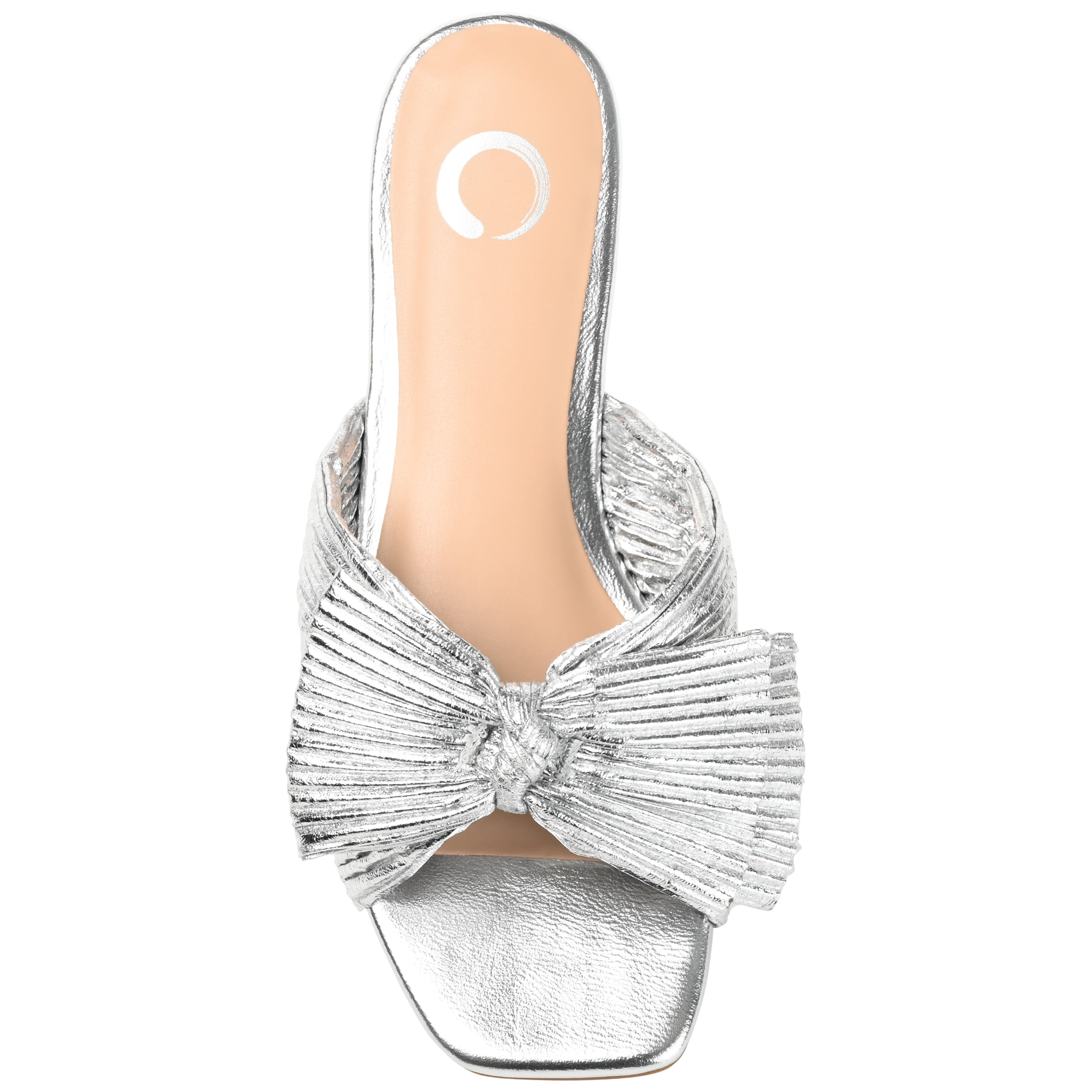 Journee Womens Serlina Slide Flat Sandals, Widths Available