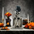 thumbnail image 1 of Lisbinx Halloween Skeleton Figure Decorations Resin Crafts Small Decorations for Indoor/Outdoor, 1 of 5