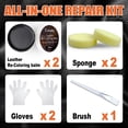 thumbnail image 2 of Kit de reparación de cuero KIEPOL Black Leather Recoloring Balm, 2 of 6