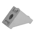 thumbnail image 2 of Aluminum  Corner Bracket L Type Aluminum  Corner Bracket 2028 Aluminum  Bracket 50Pcs Aluminum Corner Bracket 2 Holes Right Angle L Type For 2028 Aluminum, 2 of 8