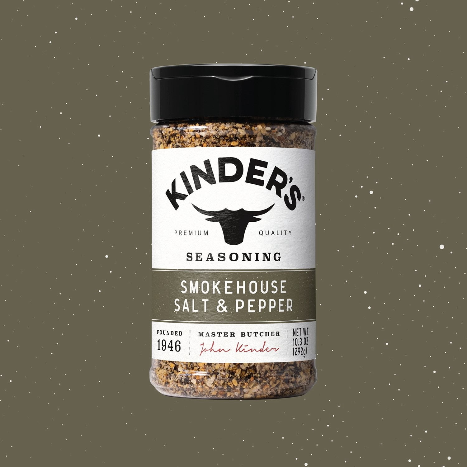 Kinder's Smokehouse Salt + Pepper Seasoning, 10.3 Ounce