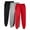 Red men's pants LKO3, variant on GXWEA Men'S Sweat Pants Men Sweatpants Mens 3 Pack Fleece Active Athletic Workout Jogger Sweatpants For Men With Pocket L