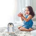 thumbnail image 3 of Jouet pour Enfants Adorable Pingouin Phoque Peluches Douces avec Design pour Jeu Intérieur Extérieur, 3 of 6