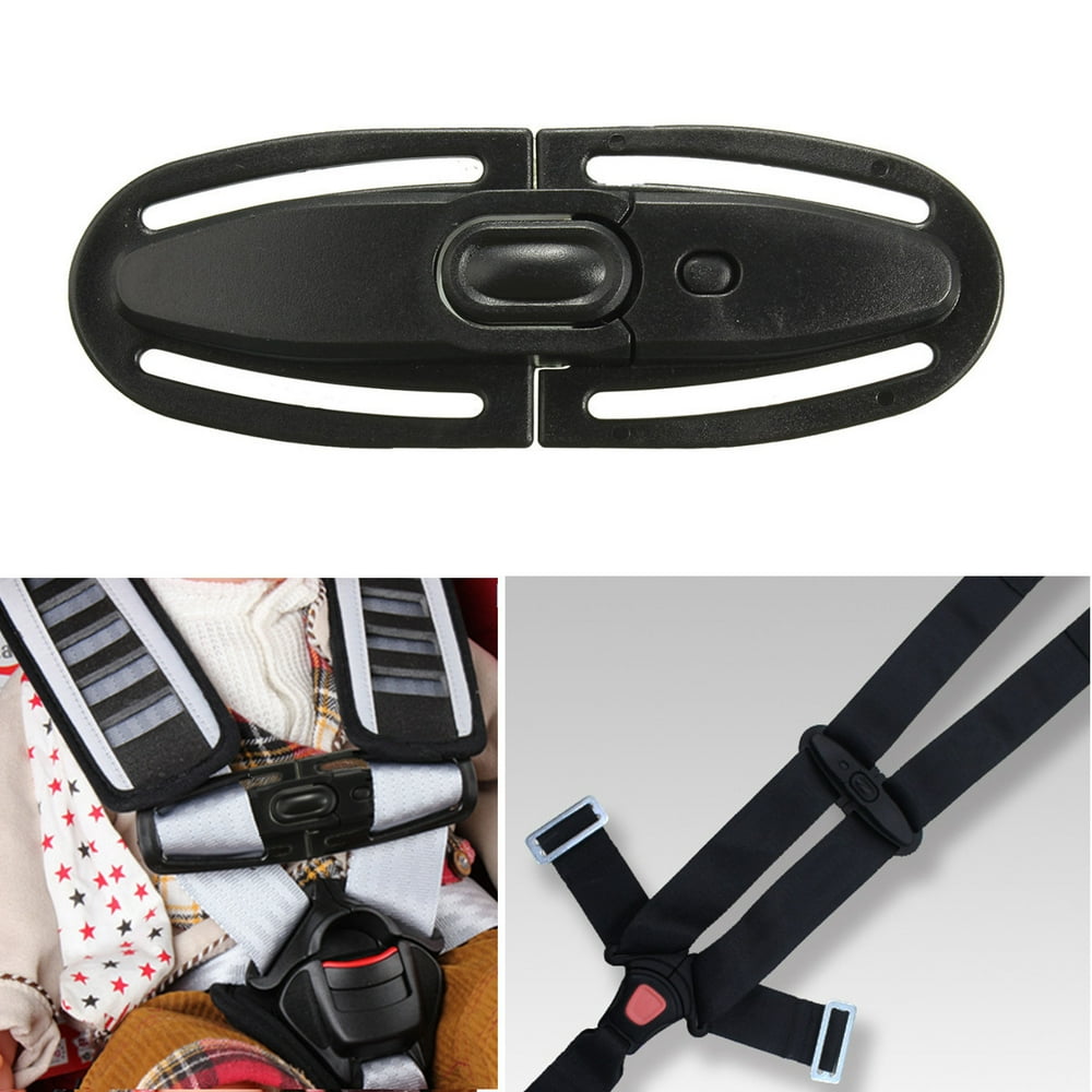 Baby Car Safety Seat Strap Belt Clip Knot Seatbelt Security Lock Kid