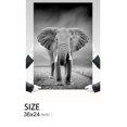 thumbnail image 6 of DECORARTS - Approaching Elephant Wild Animal Wall Art Giclee Prints on Acid Free Cotton Canvas Stretched Safari Art Wall Decor Ready to Hang. Size 36x24 in, 6 of 7