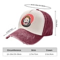 thumbnail image 2 of Fgteev Baseball Caps Vintage Washed Cotton Baseball Cap, Adjustable Dad Hat For Men & Women, Casual Outdoor Sports Cap, 2 of 9