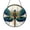 Acrylic 3.5 Inch, variant on Blue Dragonfly Stained Glass Style Window Suncatcher Hanging Decor, Elegant Insect Decorative Glass Panel Art for Nature Window Ornament