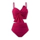 thumbnail image 4 of WILLBEST Traje de Baño Mujer Dos Piezas Traje de Baño de 2 Piezas de Cintura Alta con Lazo para Mujer, 4 of 5