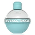 thumbnail image 2 of Ice Ball Maker Whiskey Ice Mold Silicone Ice Cube Tray 2.5 Inches Sphere Ice Mold for Whiskey and Cocktails Blue, 2 of 8
