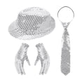 thumbnail image 1 of KLKCMS Disco Cowboy Hat Dance Costume for Music Festivals Wedding Stage Performance B, 1 of 9