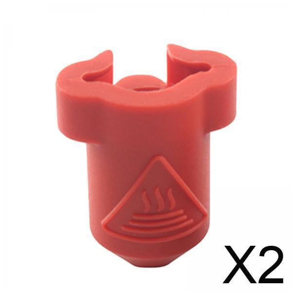 2xCalcetín De Silicona Hotend Bloque Calefactor De Fácil Instalación Piezas Hotend Para K1