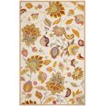 thumbnail image 2 of SAFAVIEH Four Seasons Kaelee Floral Area Rug, Ivory/Yellow, 5' x 7', 2 of 6