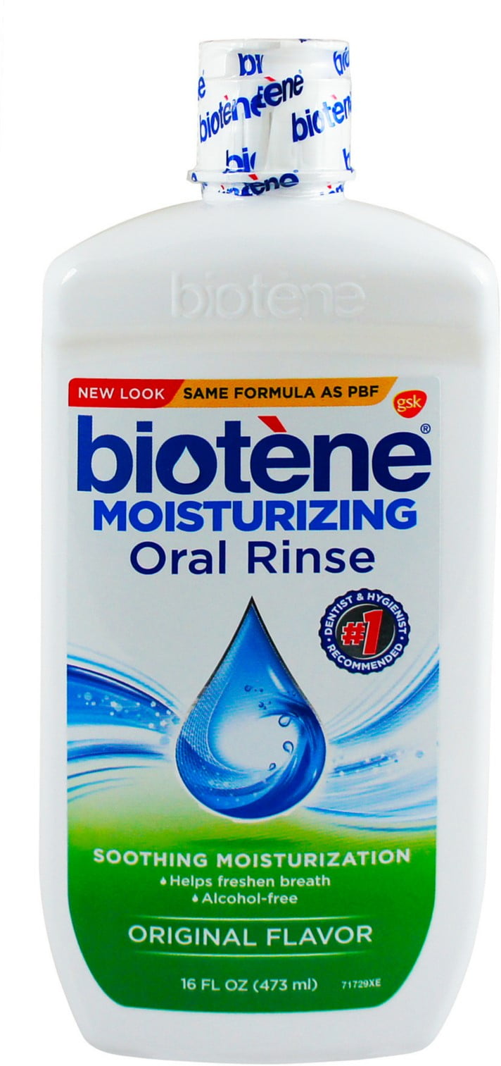 Biotene Moisturizing Oral Rinse 16 oz (Pack of 2)